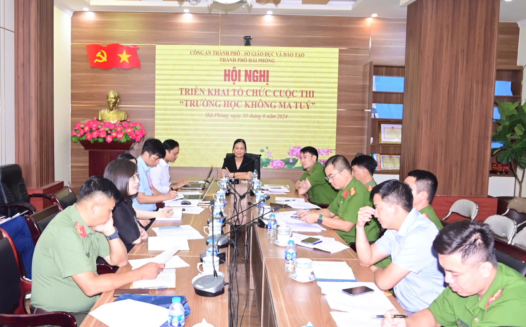 Triển khai tổ chức Cuộc thi Trường học không ma túy tại thành phố Hải Phòng